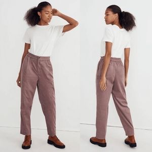 Madewell Corduroy Pull-On Tapered Pants. Fig. Small. Like new.
